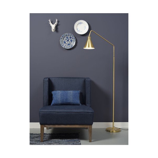 Подова лампа в златист цвят , височина 153 cm Lyon - it's about RoMi-image-1