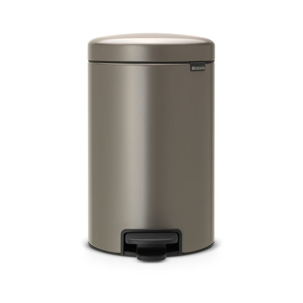 Сиво стоманено кошче за боклук с педал 12 l NewIcon – Brabantia-image-4