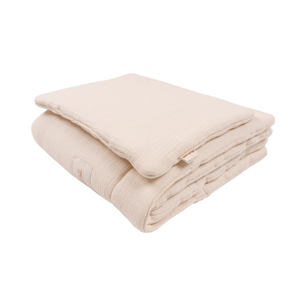 Комплект кремаво детско легло - Malomi Kids-image-1