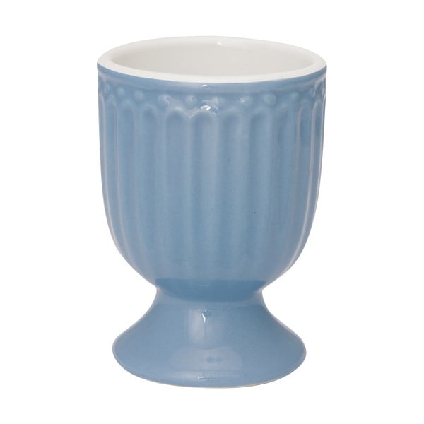 Синя керамична чиния за яйца Alice - Green Gate