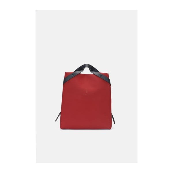 Тъмночервена висока водоустойчива чанта за смяна - Rains