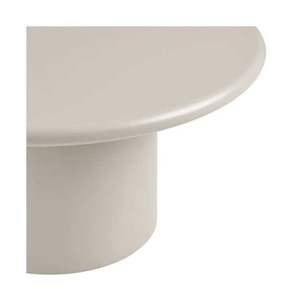 Кремава кръгла масичка за кафе ø 80 cm Nagano – House Nordic-image-2