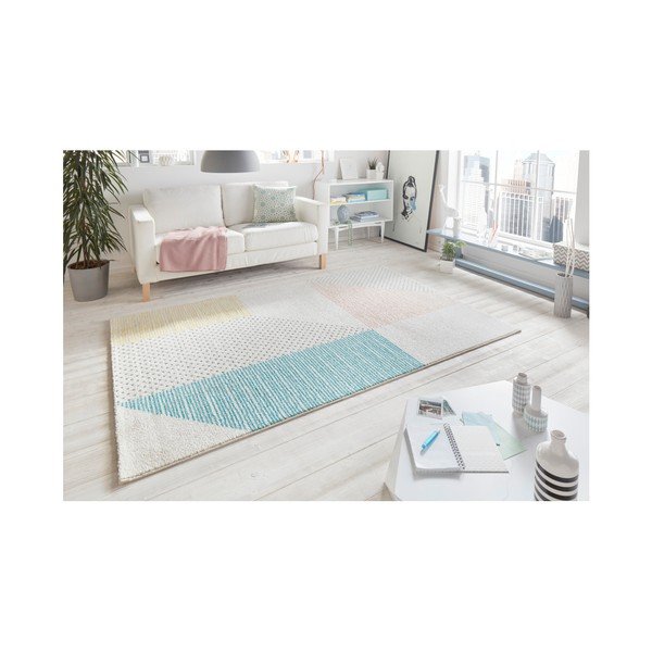 Килим в тюркоазено и розово , 120 x 170 cm Madison - Mint Rugs-image-4