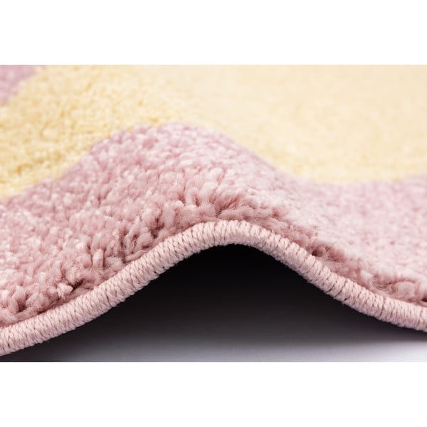 Жълто-розов детски килим 120x170 cm Hugsy Vanilla – FD-image-2