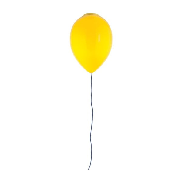 Žluté stropní svítidlo Balon