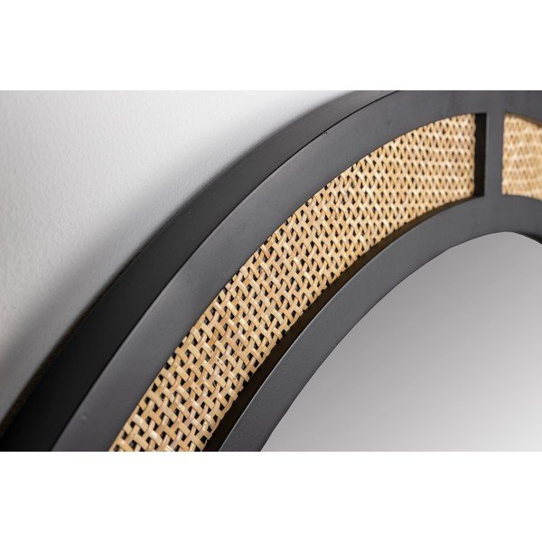 Стенно огледало ø 76 cm Aida - White Label-image-1