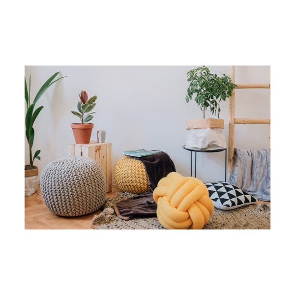 Тъмно сив диван Jagger pouf - Bonami Essentials-image-3