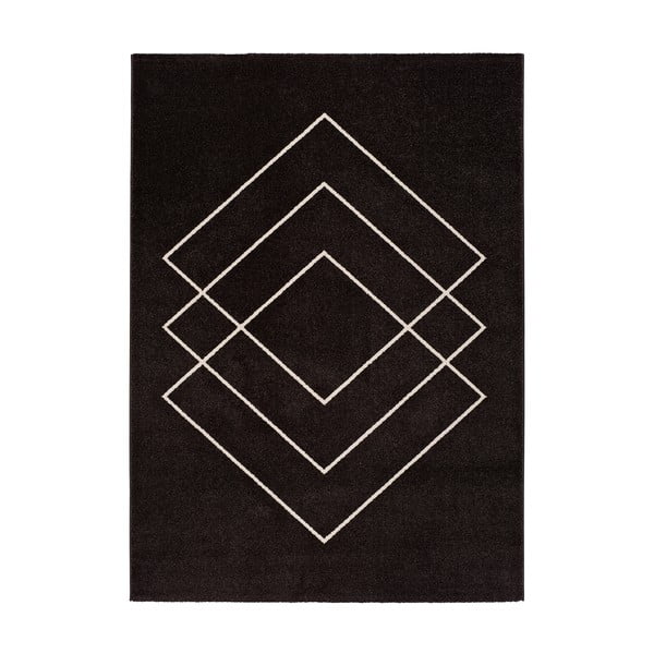 Тъмнокафяв килим Breda, 133 x 190 cm - Universal