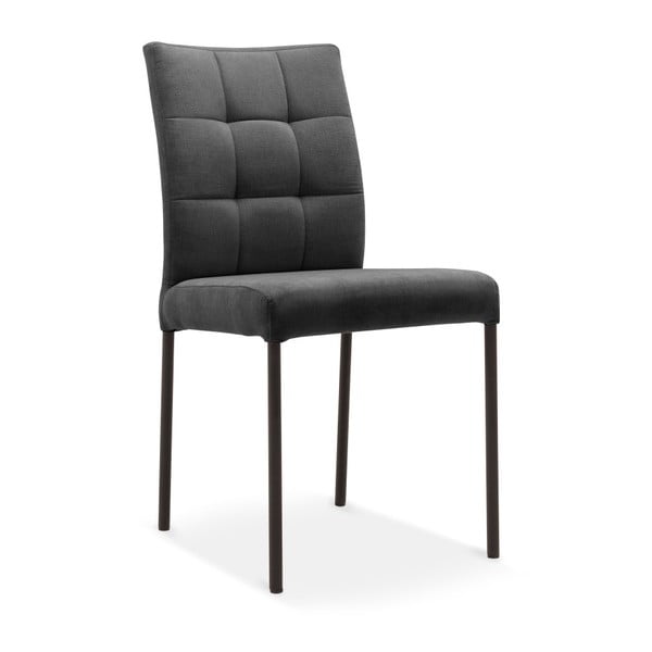 Черен трапезен стол с черни крака Lulo - Mossø
