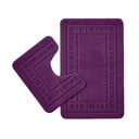 Тъмнолилави килими за баня в комплект от 2 бр. WC 50x80 cm Armoni – Catherine Lansfield