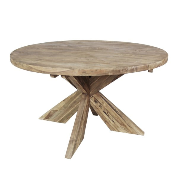 Jídelní stůl z teakového dřeva HSM Collection, ⌀ 150 cm