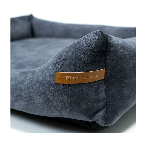 Тъмносиво легло за кучета 85x105 cm SoftBED Eco XL – Rexproduct-image-2