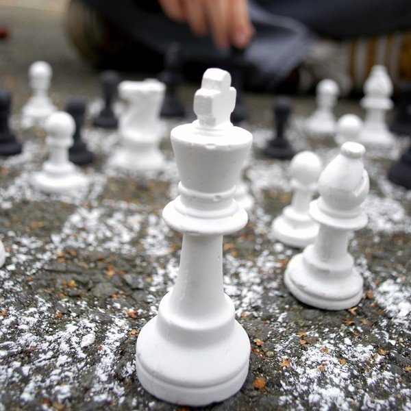 Křídové šachy Suck UK Chalk Chess-image-1