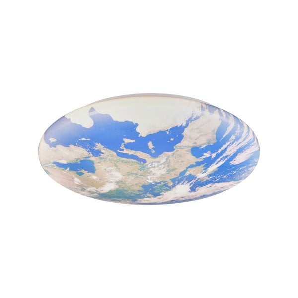 Синя LED детска лампа за таван ø 37 cm Terra – Reality-image-1