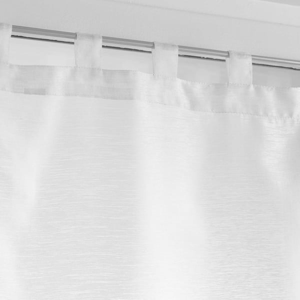 Бели завеси в комплект от  2 бр. 45x90 cm Lissea – douceur d'intérieur-image-1