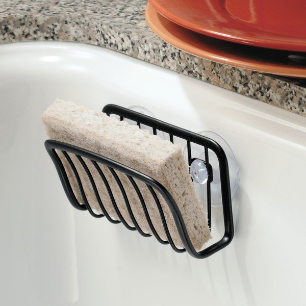 Черен метален държач с вендузи , 6,5 x 14 cm Axis - iDesign-image-3