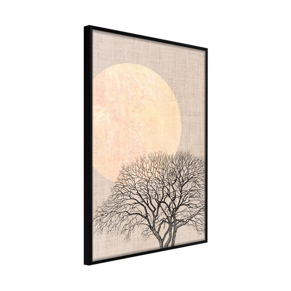 Плакат в рамка , 30 x 45 cm Tree in the Morning - Artgeist
