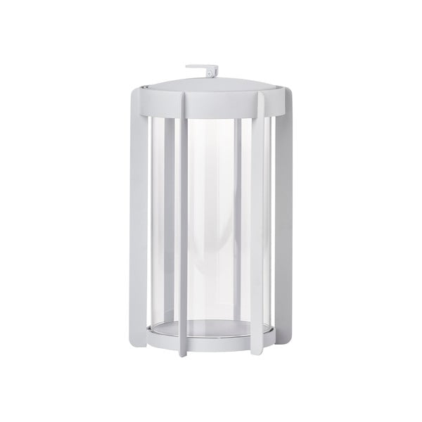 Светлосив LED фенер с USB (височина 25 cm) Firefly – Zone-image-1