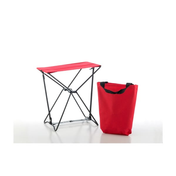 Червен сгъваем стол Handy - InnovaGoods