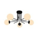 Черно таванно осветително тяло, височина 34 cm Star - Squid Lighting