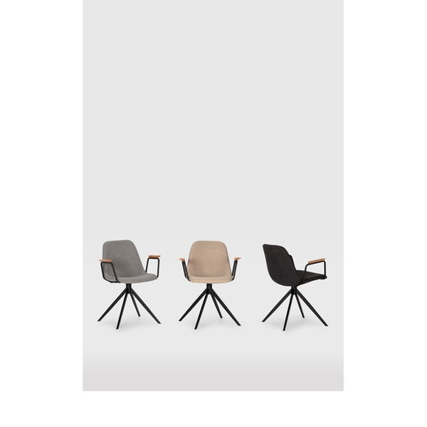 Черни трапезни столове в комплект от 2 бр. Tali – Marckeric-image-2