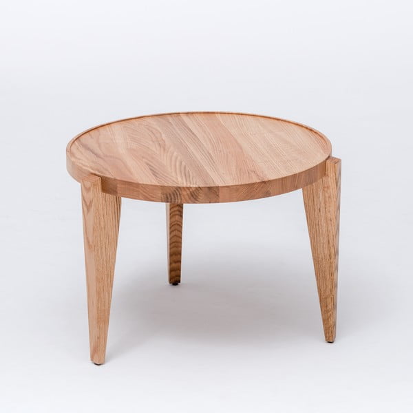 Dubový kávový stolek Bontri, 60x50 cm