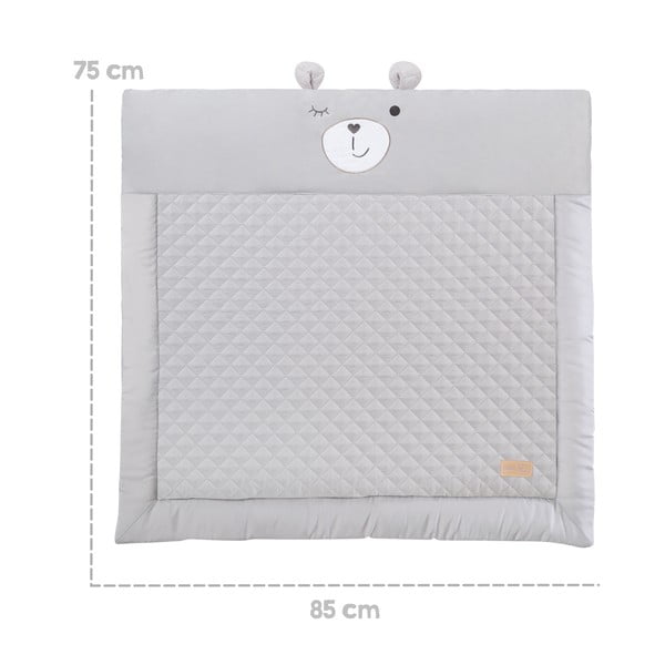 Сиво детско килимче за игра 75x85 cm Style – Roba-image-4