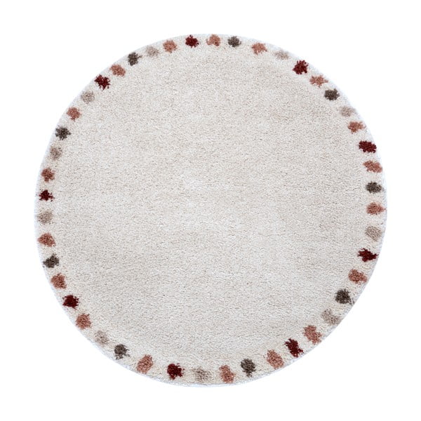 Кремавобял килим, ø 160 cm Essential Holy - Mint Rugs