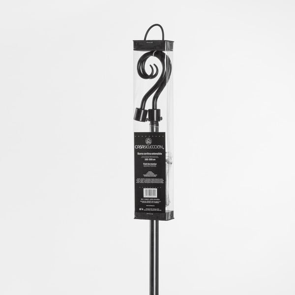 Метален разтегателен корниз 122 - 211 см - Casa Selección-image-1