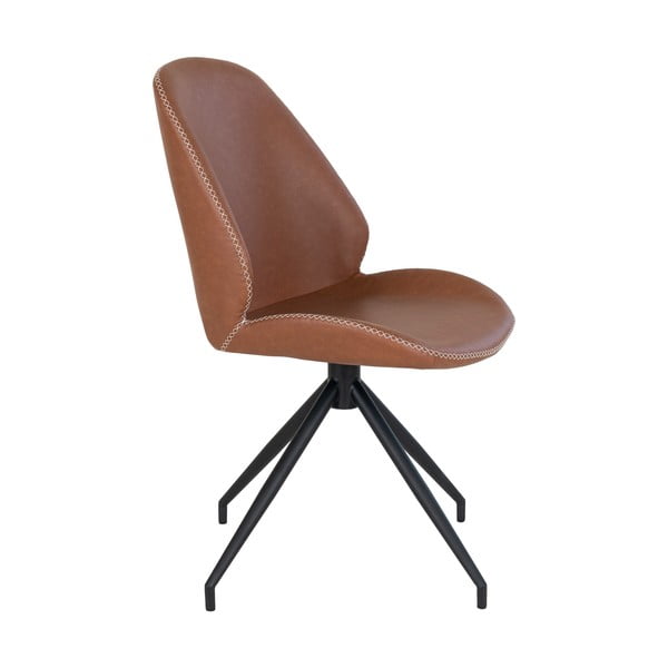 Кафяви трапезни столове в цвят коняк в комплект от 2 броя Monte - House Nordic-image-4