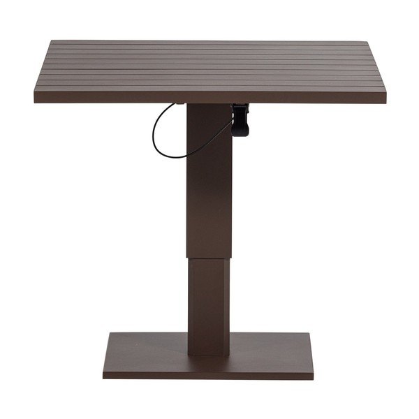 Метална градинска маса за хранене 80x100 cm Tesso – WOOOD-image-2