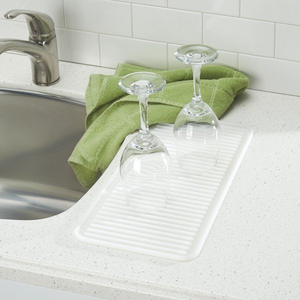 Силиконова подложка за съдове iDesign Drying Mat, 40,5 x 20,5 cm Lineo - iDesign-image-3
