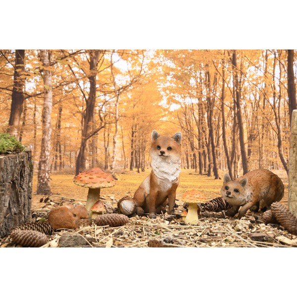 Градинска статуя от полирезин Fox – Esschert Design-image-1