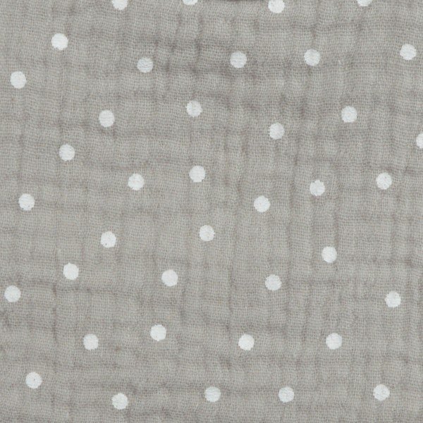 Сиви муселинови детски лигавници 2 броя – Bébé Douceur-image-1