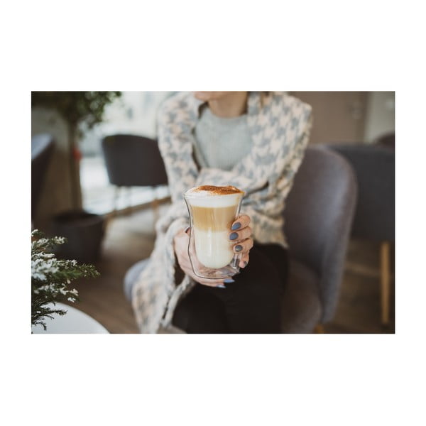 Стъклени чаши в комплект 6 бр. с двойни дъна 250 ml – Vialli Design-image-4