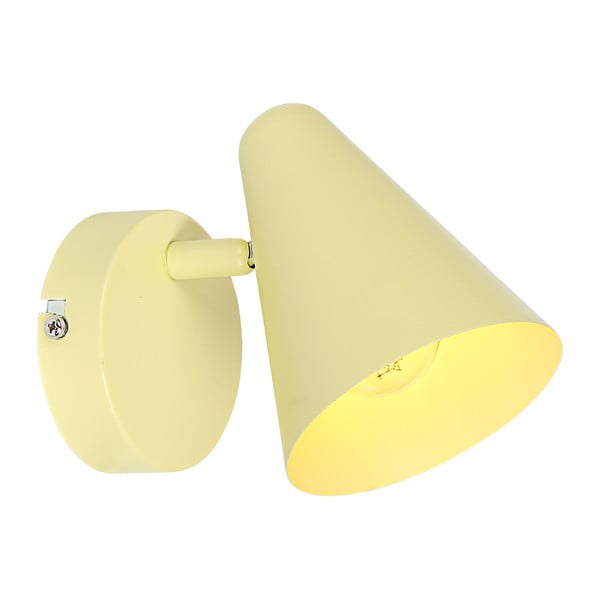 Жълта стенна лампа Amor – Candellux Lighting-image-1