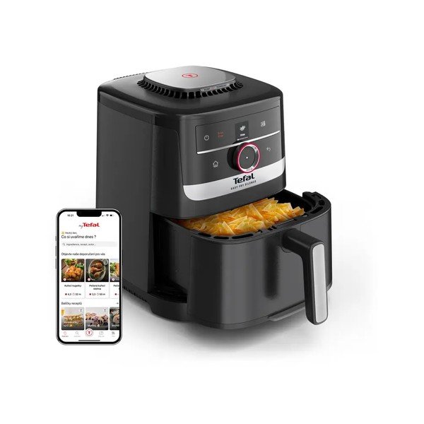 Черен фритюрник с горещ въздух Easy Fry EY5728E1 – Tefal-image-1