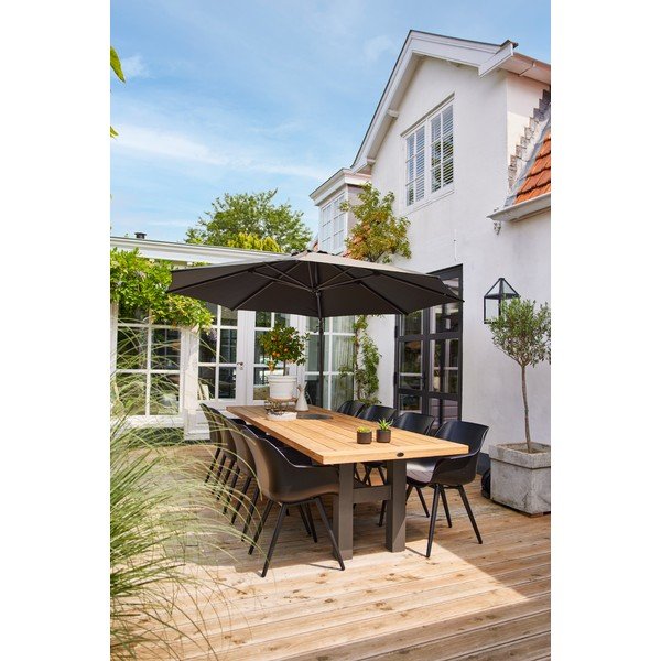 Тъмносив чадър ø 300 cm Shadowflex - Hartman-image-2