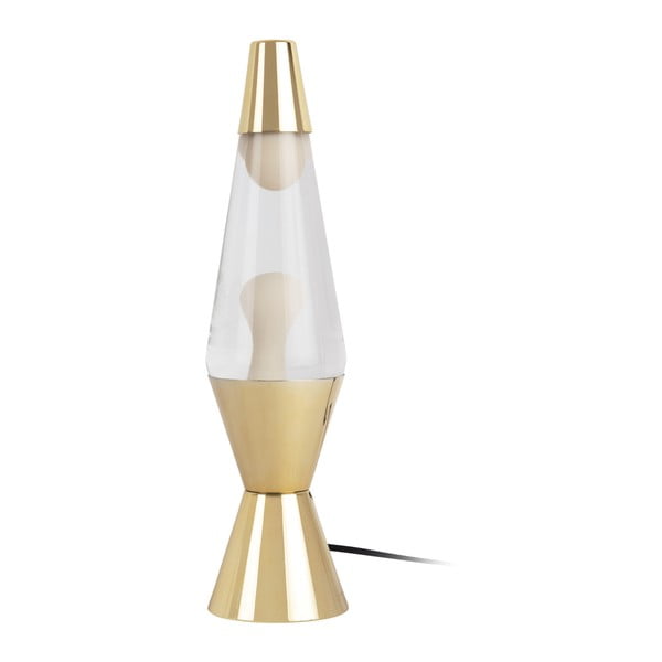 Настолна лампа в златист цвят (височина 37 cm) Glitter - Leitmotiv