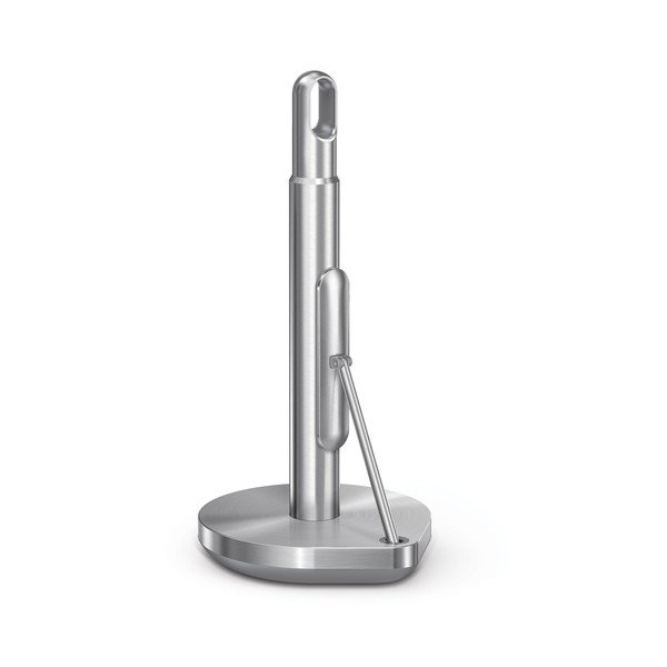 Стоманена стойка за кухненски кърпи в сребрист цвят – simplehuman-image-2