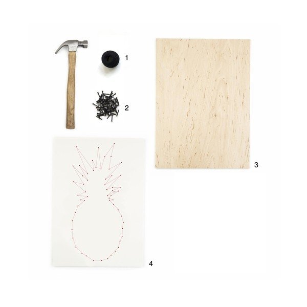 DIY obraz Really Nice Things Pineapple, 40 x 60 cm-image-1
