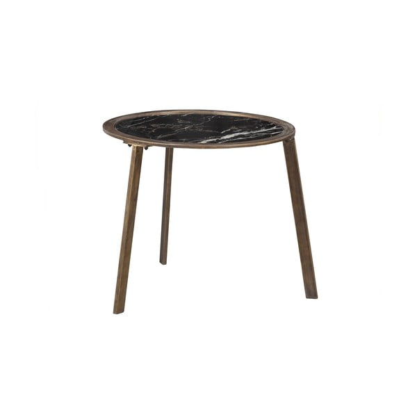 Черна масичка за кафе 58x58 cm Lax - BePureHome-image-1