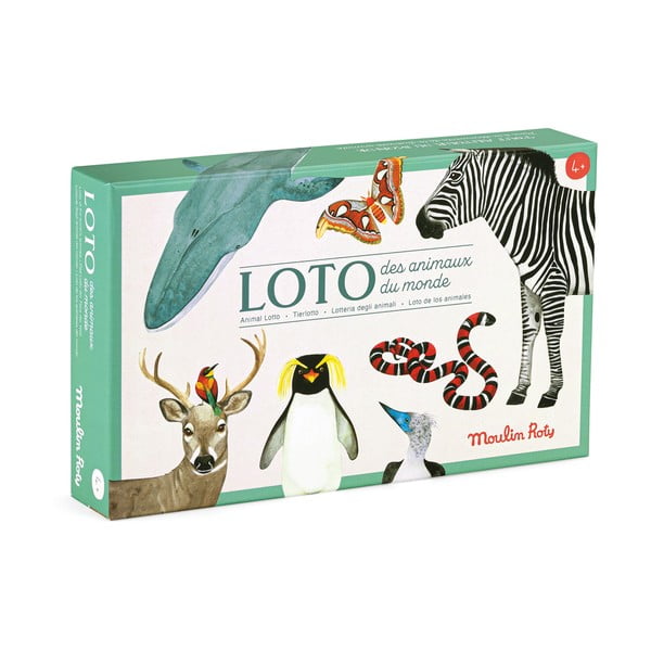 Настолна игра Loto Zvířátka - Moulin Roty-image-1