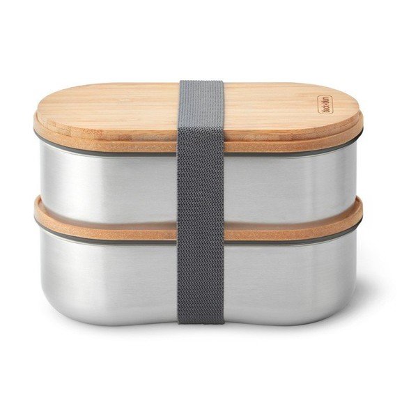 Кутия за обяд 2 бр. Bento – Black + Blum