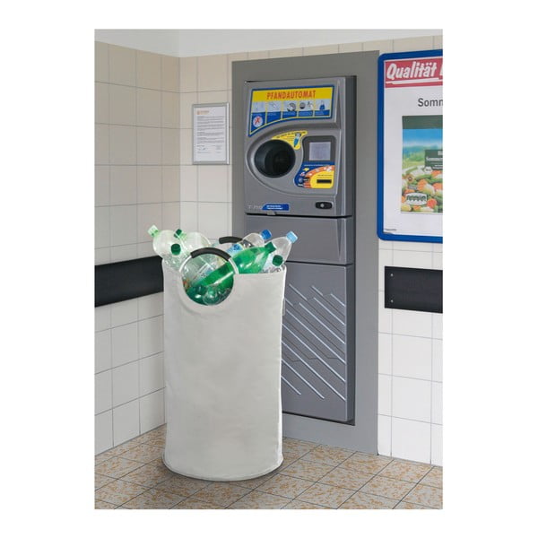 Бяло текстилно кошче за боклук за рециклиране 69 l Jumbo – Wenko-image-1