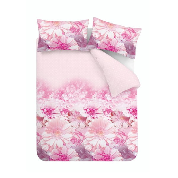 Розово спално бельо , 200 x 200 cm Daisy Dreams - Catherine Lansfield