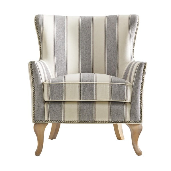 Сиво/бежово кресло Reva – Støraa-image-1