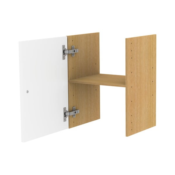 Бял компонент с врата 33x43 cm Z Cube - Tenzo-image-3