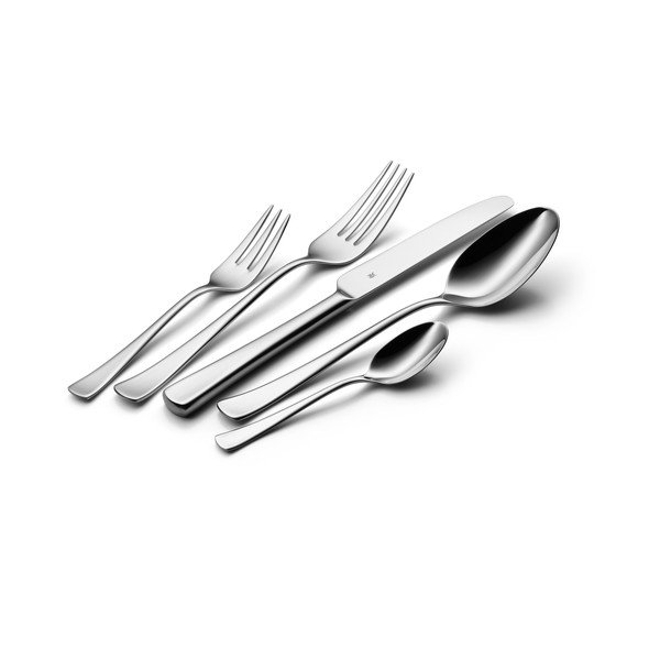 Комплект от 30 прибори за хранене от неръждаема стомана Cromargan® Denver - WMF-image-1