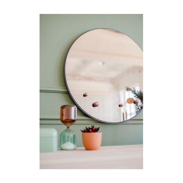 Огледало в бронзов цвят, ø 70 cm Dew - EMKO-image-1